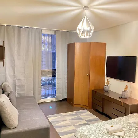 Halby In The Very Center Of Warschau